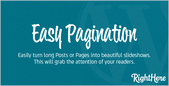 Easy Pagination for WordPress Easy Pagination for WordPress