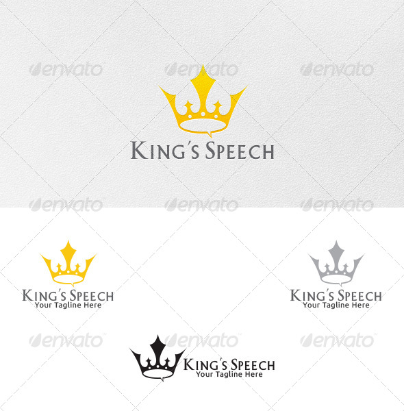 King s Speech Logo Template King s Speech Logo Template