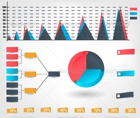 Infographic Template Business Vector Illustration