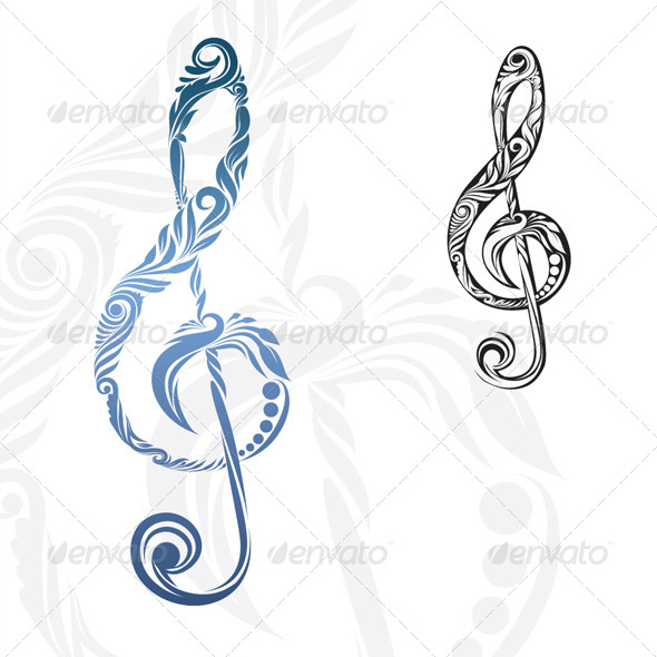 Musical Note Ornament Musical Note Ornament