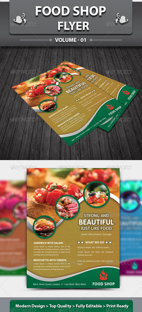 Restaurant Business Flyer | Volume 3