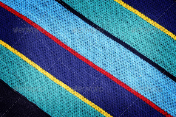 Striped fabric texture