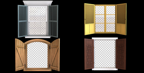 Window Open - Close by nido3d | VideoHive