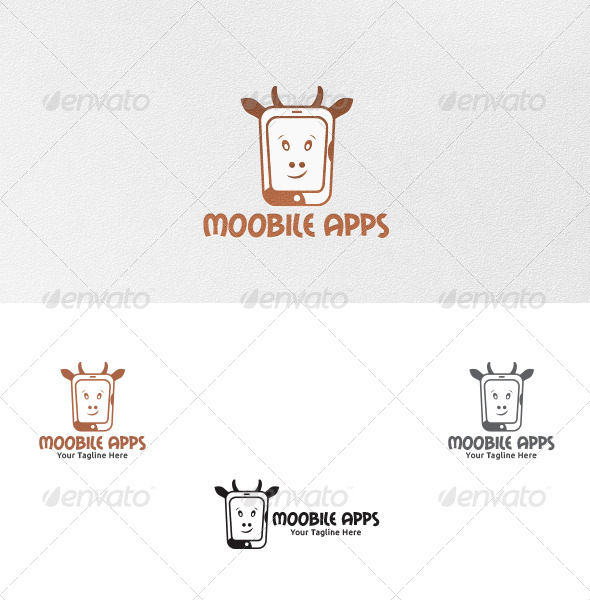 Mooblie Apps Logo Template Mooblie Apps Logo Template