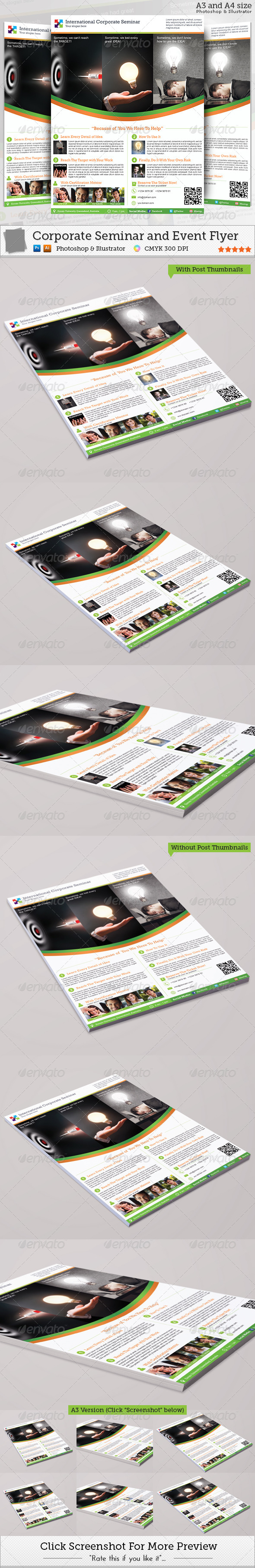 Contoh Desain Pamflet Seminar » Blobernet.com