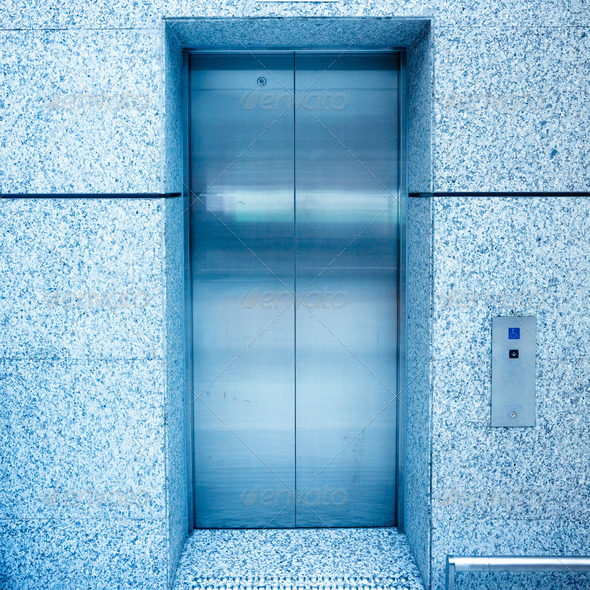 door of elevator
