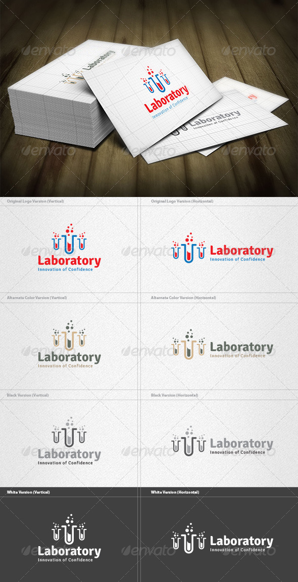 Laboratory Logo - Objects Logo Templates