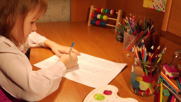Writing Child 2 Writing Child 2