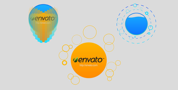 Circles and Waves Logo Reveal Circles and Waves Logo Reveal