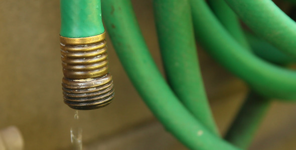 Hose Dripping Water Hose Dripping Water