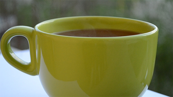 Hot Green Cup Of Tea Hot Green Cup Of Tea