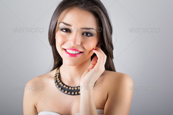 Glamorous summer look - Stock Photo - Images