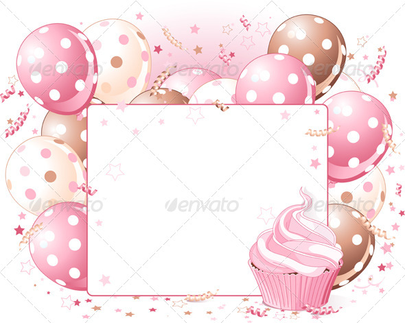 Balloons Place Card Balloons Place Card
