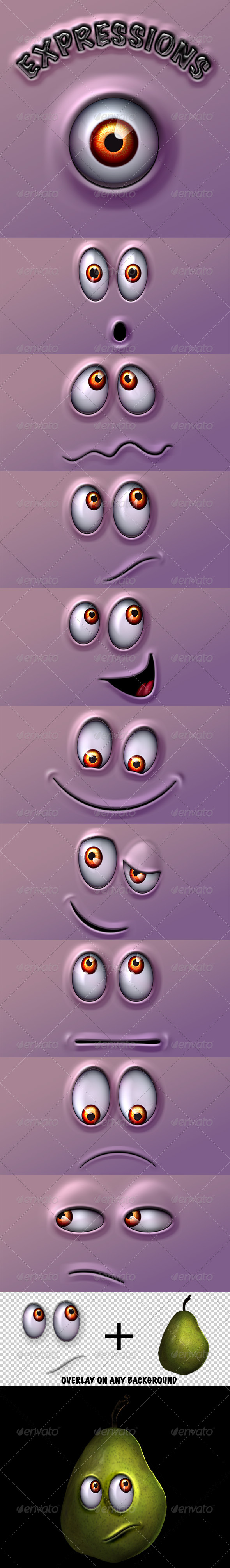 Character Expressions Pack - Characters Illustrations