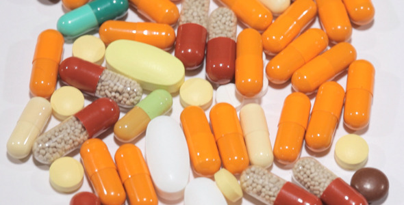 Pills and Capsules Moving Pills and Capsules Moving