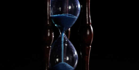 Close Up Hourglass Footage Close Up Hourglass Footage