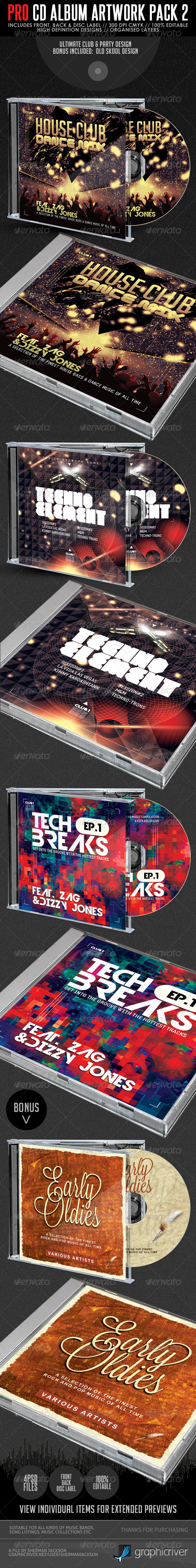 Pro CD Artwork Bundle Package V.2 Pro CD Artwork Bundle Package V.2