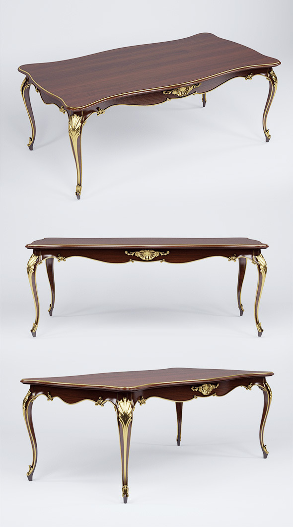 3D model table ceppi Luxury 3D model table ceppi Luxury