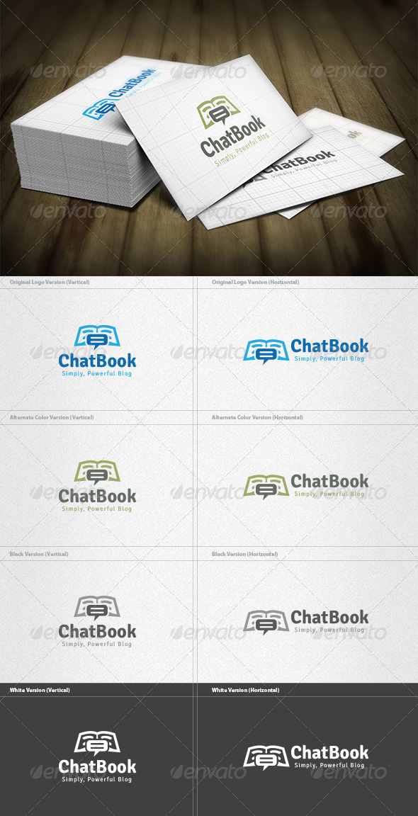 Chat Book Logo