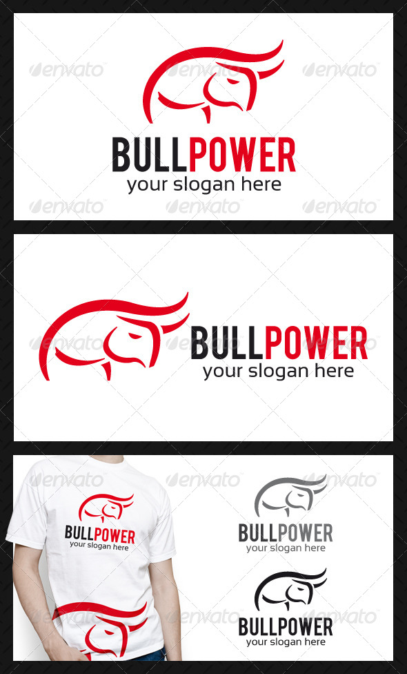 Bull Power Logo Template