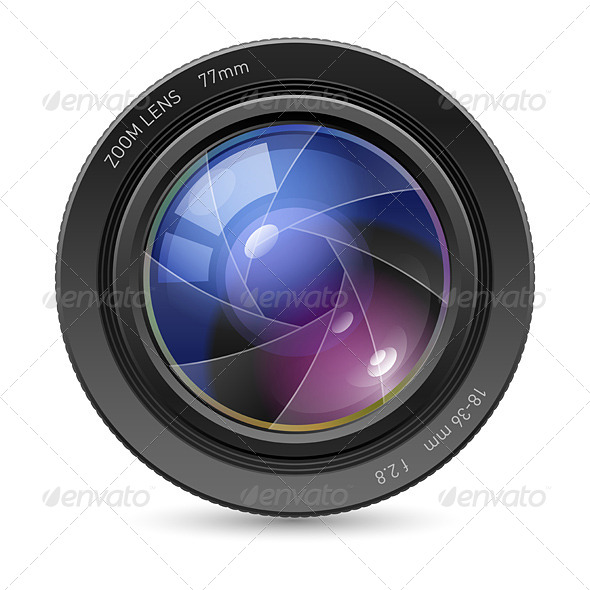 Camera Icon Lens Camera Icon Lens