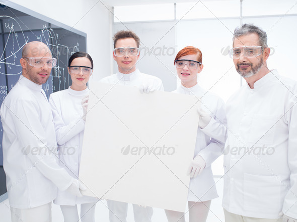 chemist laboratory team - Stock Photo - Images