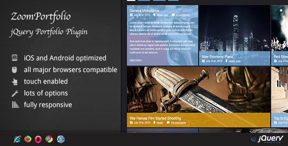 ZoomFolio - jQuery Portfolio Plugin