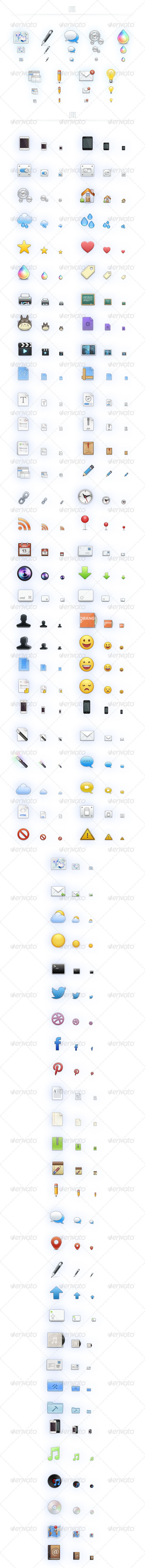 Litos 125 web icons Litos 125 web icons