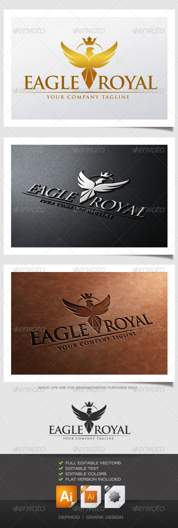 Eagle Royal Logo - Crests Logo Templates