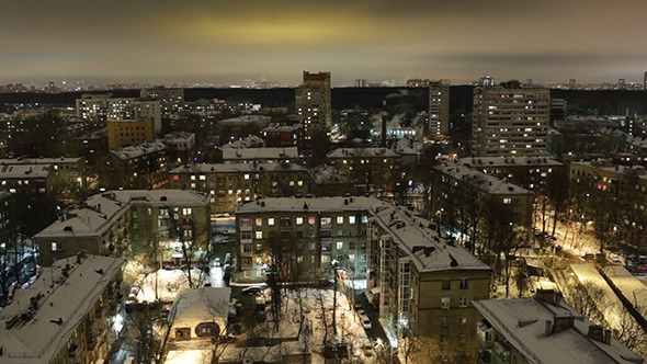 City Time Lapse at Night City Time Lapse at Night