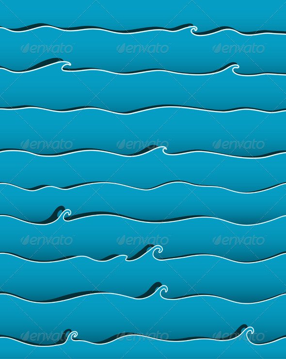 Ocean Water Waves Cartoon
 Ocean Water Waves Cartoon