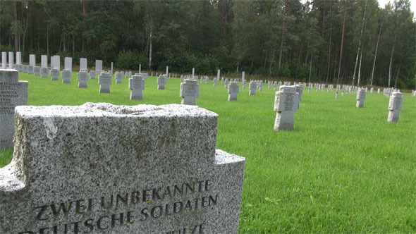 German Soldiers World War II Latvia Cemetery German Soldiers World War II Latvia Cemetery
