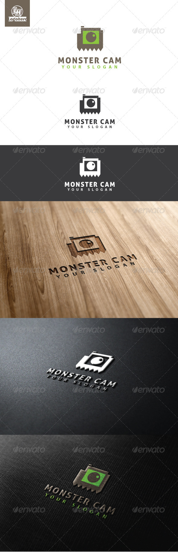 Monster Cam Logo Template Monster Cam Logo Template