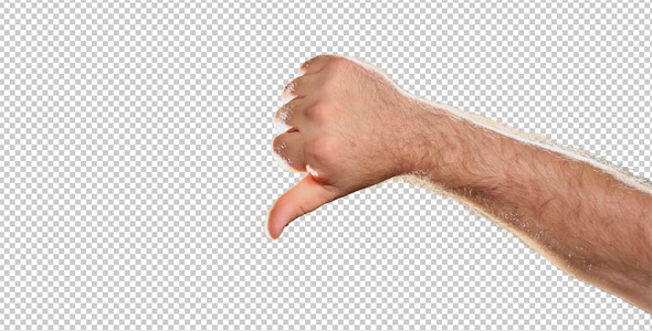 Hand Gestures Thumbs Down Hand Gestures Thumbs Down