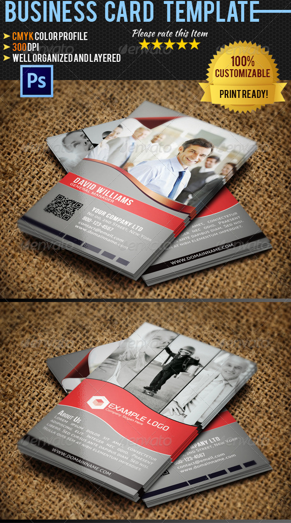 Corporate Business Card 021 Corporate Business Card 021