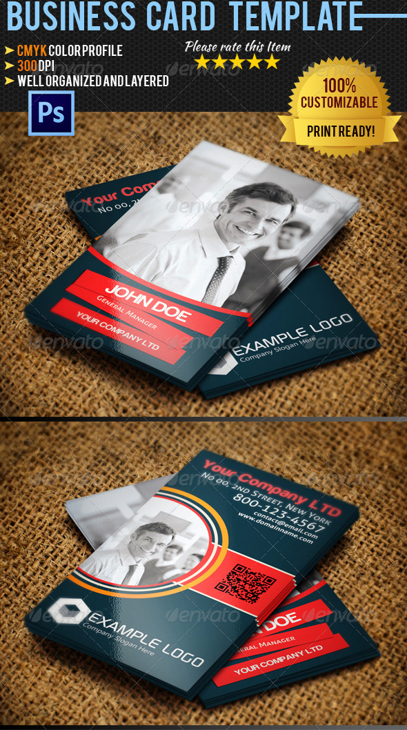 Corporate Business Card 022 - Corporate Business Cards