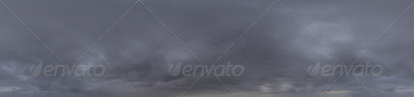 Skydome HDRI - Brooding Clouds III - 3DOcean Item for Sale
