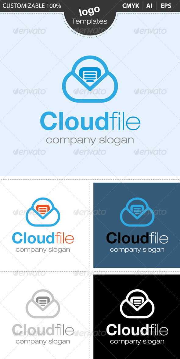 Cloud File Logo