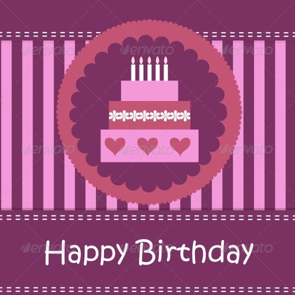 Birthday Card with Copy Space Birthday Card with Copy Space