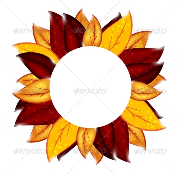 Abstract Nature Background with Leaves Abstract Nature Background with Leaves