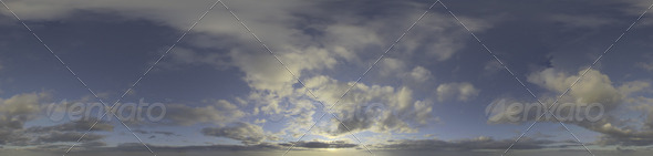 Skydome HDRI - Sunset Clouds III - 3DOcean Item for Sale