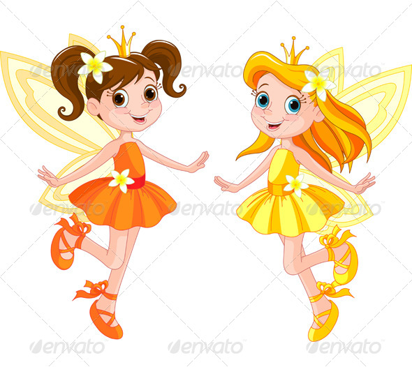 Two Cute Fairies