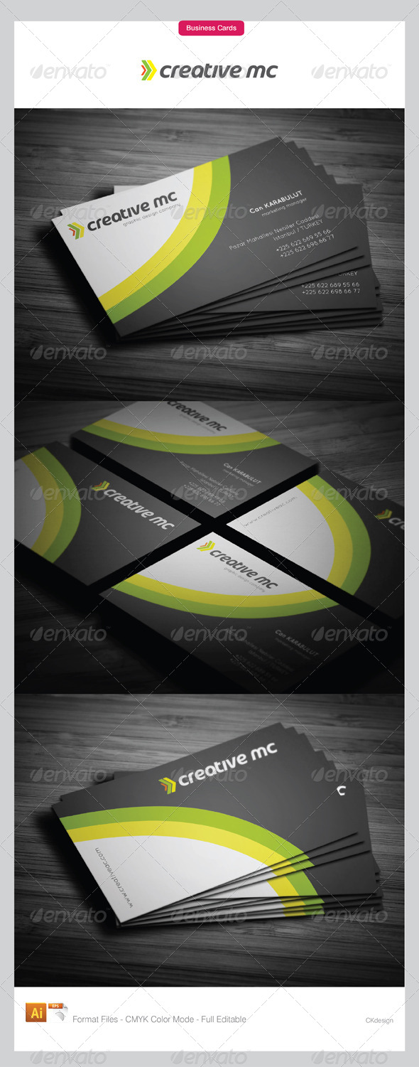 Corporate Business Cards 309 Corporate Business Cards 309