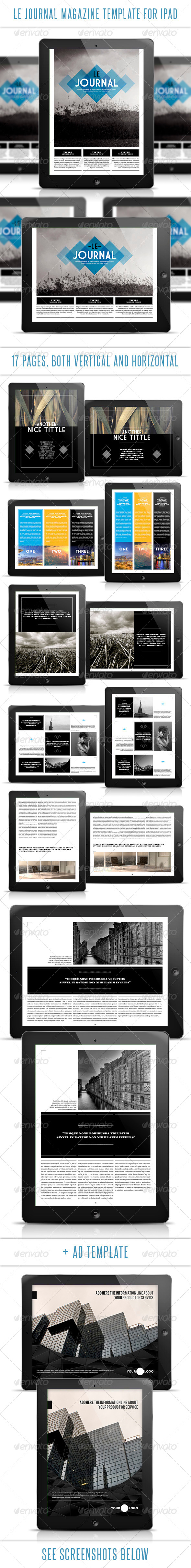 GraphicRiver Le Journal Tablet Magazine Template 4682024 GraphicRiver Le Journal Tablet Magazine Template 4682024