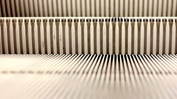 Escalator Close Up Escalator Close Up