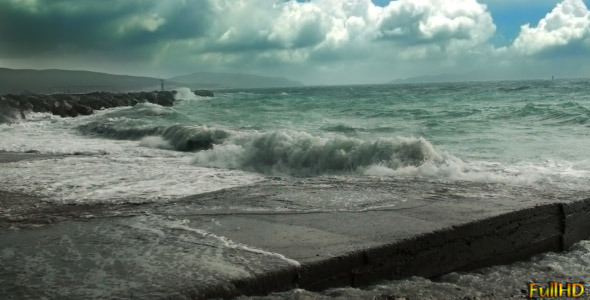Waves Crashing On The Shore Waves Crashing On The Shore