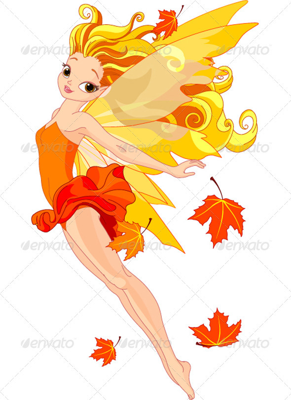 Autumn fairy