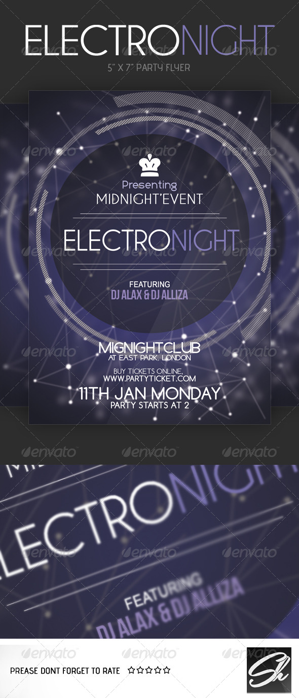Electro Night Flyer Electro Night Flyer