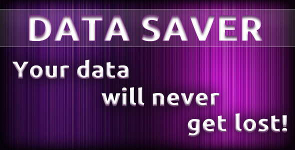 Data Saver Jquery
