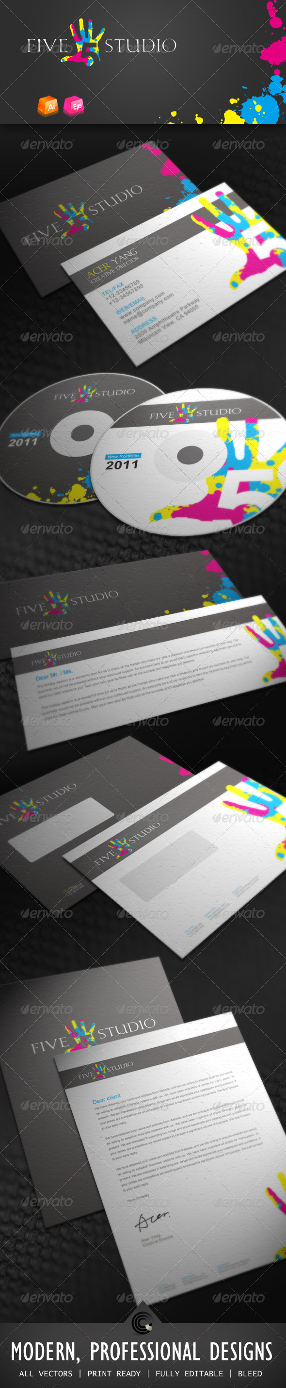 Five Studio Corporate Identity Five Studio Corporate Identity
